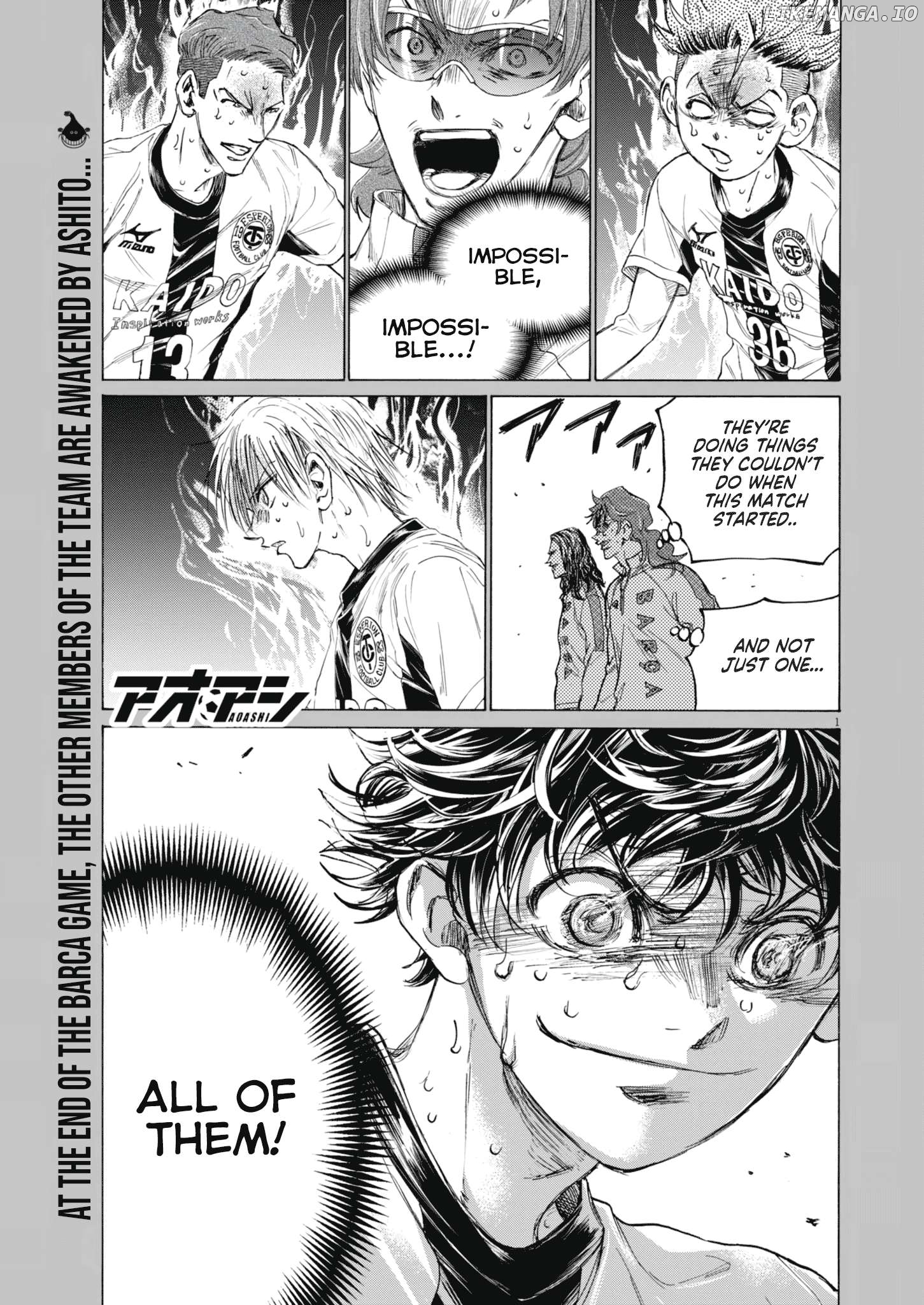 Ao Ashi, Chapter 403 image 02